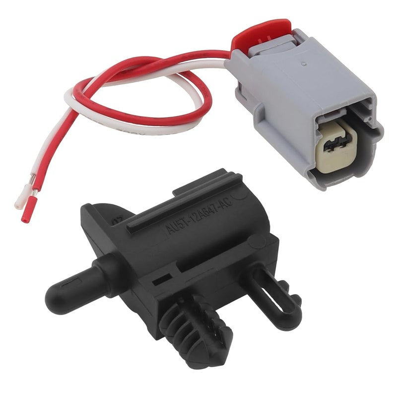 Ocotope A/C Ambient Air Temperature Sensor & Connector Pigtail Harness Compatible with Ford Lincoln Fusion Escape Explorer F-150 MKT Mkx Navigator, Replaces OE#AU5Z12A647B, AU5T12A647AC, DY-1160 - Image 1